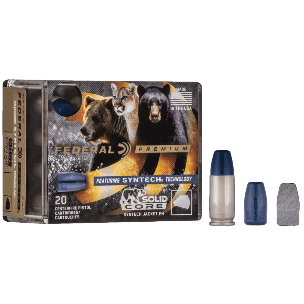 Federal Premium 44 Rem Mag 300 grain, 20 Per Box - P44SHC1 Federal Premium 44 Rem Mag 300 grain, 20 Per Box - P44SHC1