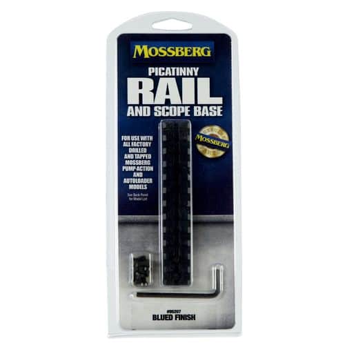 Mossberg 95207 Picatinny Rail 1-Piece Fits Mossberg 500/505/510/590/ 590A1/535/835/930/935 Metal Black Mossberg 95207 Picatinny Rail 1-Piece Fits Mossberg 500/505/510/590/ 590A1/535/835/930/935 Metal Black