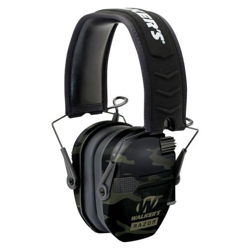 Walkers GWPRSEMMCCG Razor Slim Electronic Earmuff 23 dB MultiCam Black Walkers GWPRSEMMCCG Razor Slim Electronic Earmuff 23 dB MultiCam Black