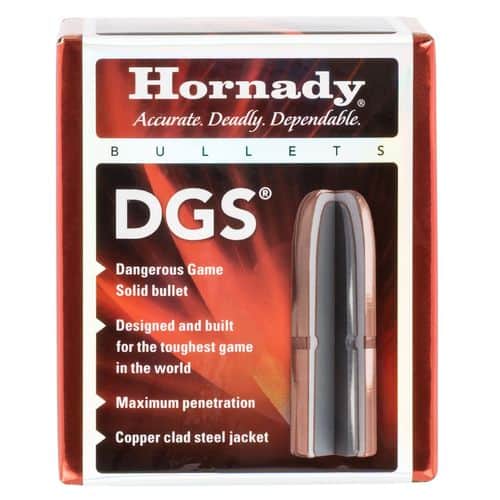 Hornady 4507 DGS 45 Caliber .458 500 GR Full Metal Jacket Round Nose 50 Box Hornady 4507 DGS 45 Caliber .458 500 GR Full Metal Jacket Round Nose 50 Box