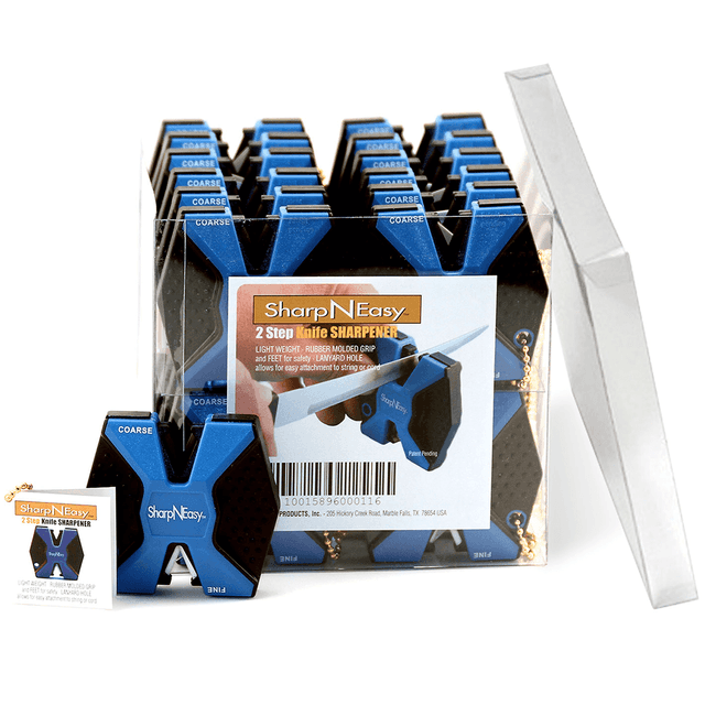 Accusharp 334CD SharpNEasy 2-Step Ceramic Fine, Coarse, Black/Blue 24 Pack Accusharp 334CD SharpNEasy 2-Step Ceramic Fine, Coarse, Black/Blue 24 Pack