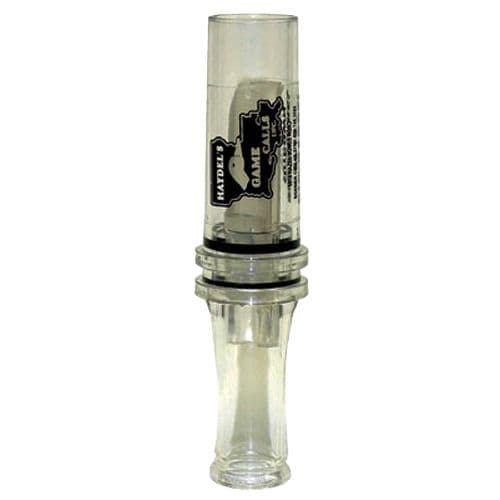 Haydels BC10 Big Barreled Single Reed Duck Call Mallard Acrylic/Polycarbonate Clear Haydels BC10 Big Barreled Single Reed Duck Call Mallard Acrylic/Polycarbonate Clear