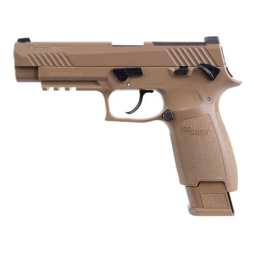 Sig Sauer Airguns AIRM17177 P320 M17 ASP Air Pistol Double CO2 .177 Pellet 20 Round Coyote Polymer Frame Coyote Stainless Steel PVD Slide Sig Sauer Airguns AIRM17177 P320 M17 ASP Air Pistol Double CO2 .177 Pellet 20 Round Coyote Polymer Frame Coyote Stainless Steel PVD Slide