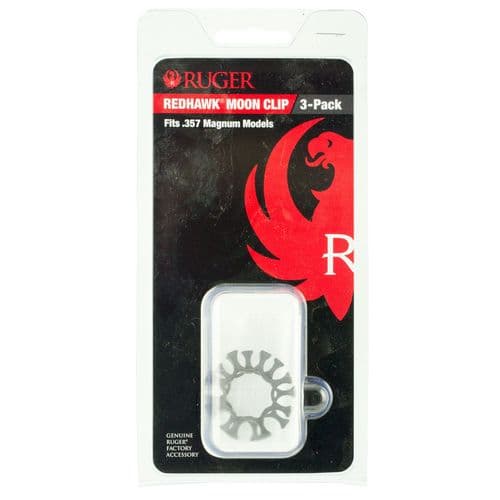 Ruger 90634 Moon Clip Full Ruger Redhawk 357 Mag 8rd Stainless Steel 3 Per Pack Ruger 90634 Moon Clip Full Ruger Redhawk 357 Mag 8rd Stainless Steel 3 Per Pack
