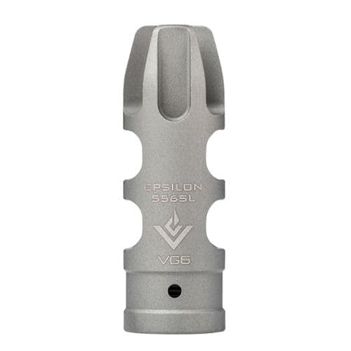 Aero Precision APVG100026A VG6 Epsilon 5.56 NATO SL Muzzle Brake Bead Blasted 17-4 Stainless Steel Aero Precision APVG100026A VG6 Epsilon 5.56 NATO SL Muzzle Brake Bead Blasted 17-4 Stainless Steel