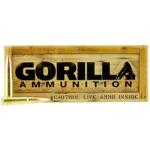 Gorilla GA300220SMK Gorilla Match 300 Blackout 220 gr Sierra MatchKing 20 Bx/ 10 Cs Gorilla GA300220SMK Gorilla Match 300 Blackout 220 gr Sierra MatchKing 20 Bx/ 10 Cs