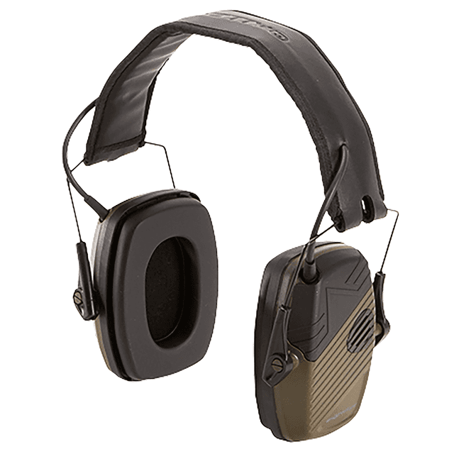 Allen 2256 Shotwave Lo-Profile Muff Polymer 23 dB Black/Green Adult Allen 2256 Shotwave Lo-Profile Muff Polymer 23 dB Black/Green Adult