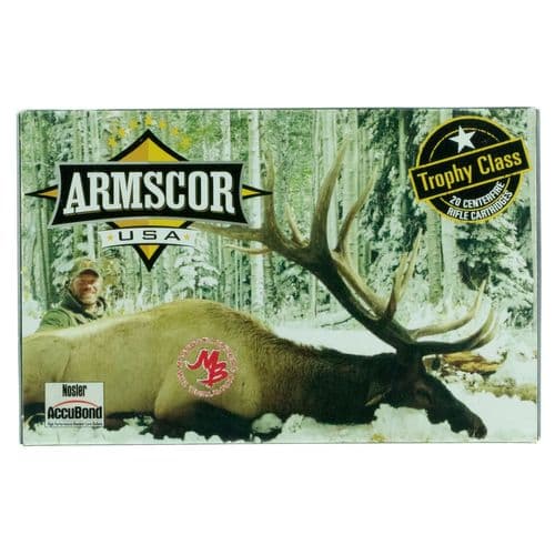 Armscor FAC375HH300G Rifle 375 H&H Mag 300 gr AccuBond 20 Bx/ 8 Cs Armscor FAC375HH300G Rifle 375 H&H Mag 300 gr AccuBond 20 Bx/ 8 Cs