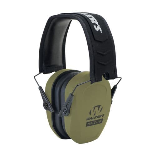 Walkers GWPRSMPASODG Razor Slim Earmuff 27 dB OD Green Walkers GWPRSMPASODG Razor Slim Earmuff 27 dB OD Green