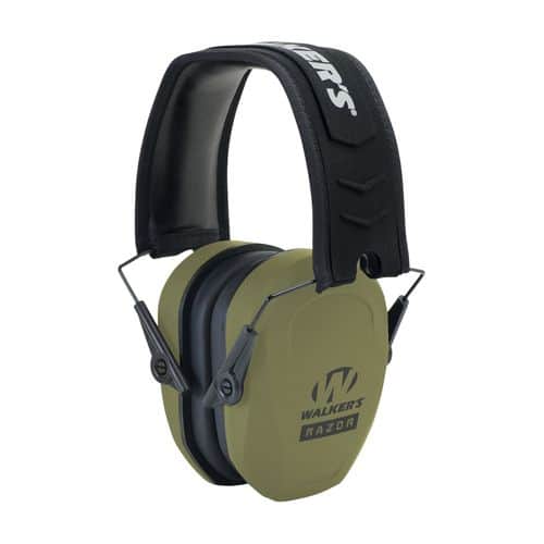 Walkers GWPRSMPASODG Razor Slim Earmuff 27 dB OD Green Walkers GWPRSMPASODG Razor Slim Earmuff 27 dB OD Green