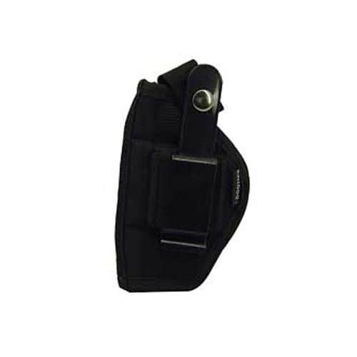 Bulldog FSN24 Extreme OWB Black Nylon Belt Loop/Clip Fits S&W J Frame Fits 2-2.50" Barrel Ambidextrous Bulldog FSN24 Extreme OWB Black Nylon Belt Loop/Clip Fits S&W J Frame Fits 2-2.50" Barrel Ambidextrous