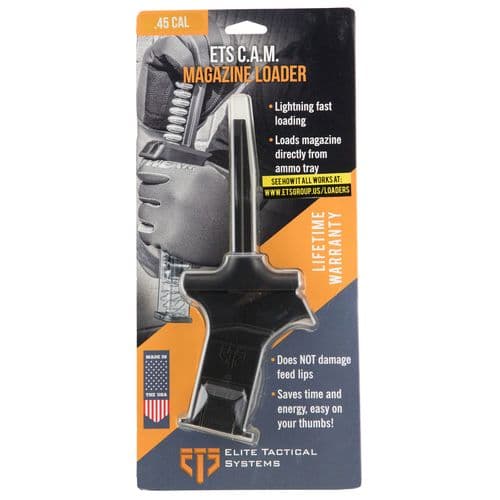 ETS Group ETSCAM45 C.A.M Mag Loader 45 ACP Black ETS Group ETSCAM45 C.A.M Mag Loader 45 ACP Black