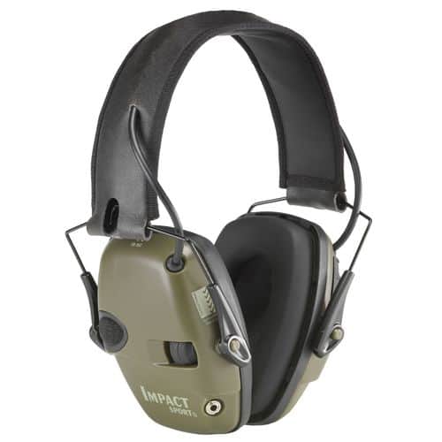 Howard Leight R01526 Impact Sport Electronic Muffs 22 dB Black/Green Howard Leight R01526 Impact Sport Electronic Muffs 22 dB Black/Green