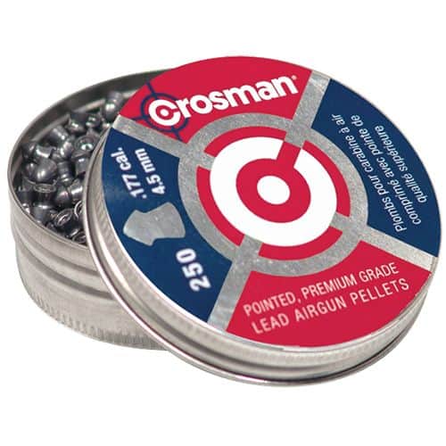 Crosman P177 CopperHead Pellets Pointed .177 Crosman P177 CopperHead Pellets Pointed .177