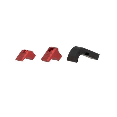 Strike G4MAGRELEASERED Modular Magazine Release for Glock 17/19/19x/22/23/26/27/31-35/37-39/45 Gen 4-5 Red Strike G4MAGRELEASERED Modular Magazine Release for Glock 17/19/19x/22/23/26/27/31-35/37-39/45 Gen 4-5 Red