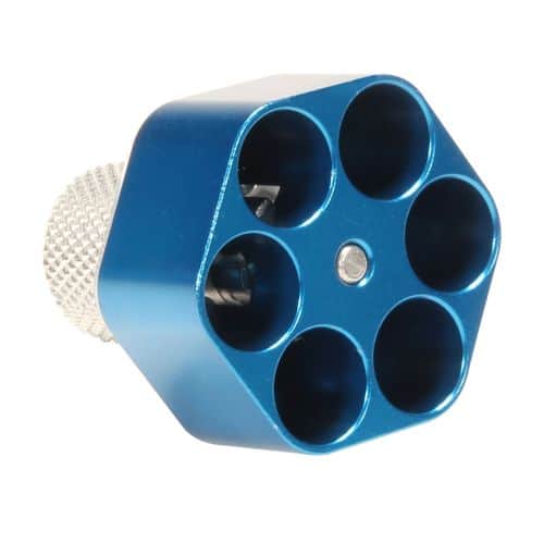 Pachmayr 02652 Competition Speedloader S&W K Frame Aluminum Blue Pachmayr 02652 Competition Speedloader S&W K Frame Aluminum Blue