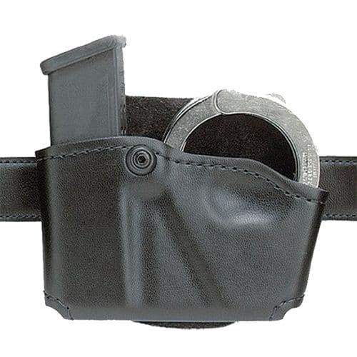 Safariland 5738321 573 Holds 1 Mag & 1 Pair Cuffs Black Suede Safariland 5738321 573 Holds 1 Mag & 1 Pair Cuffs Black Suede