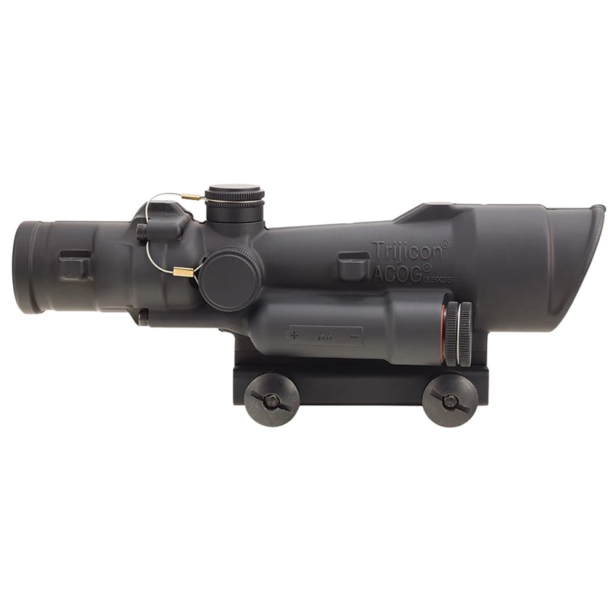 Trijicon 100502 ACOG Matte Black 3.5x 35mm 30mm-35mm Tube LED Illuminated Green Crosshair 308/7.62 BDC Reticle Trijicon 100502 ACOG Matte Black 3.5x 35mm 30mm-35mm Tube LED Illuminated Green Crosshair 308/7.62 BDC Reticle