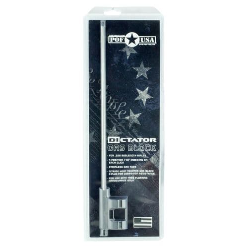 Patriot Ordnance Factory 00855 Adjustable Gas Block 308 Dictator Mid Length Metal Patriot Ordnance Factory 00855 Adjustable Gas Block 308 Dictator Mid Length Metal