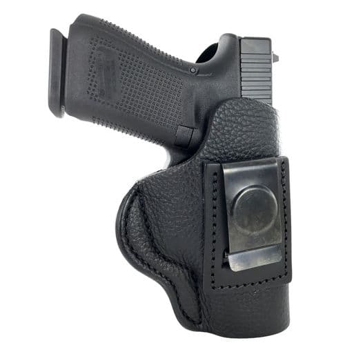 1791 Gunleather SCH4NSBL SCH IWB Size 04 Night Sky Black Leather Belt Clip Compatible w/Glock 17/S&W M&P Shield/Springfield XD Left Hand 1791 Gunleather SCH4NSBL SCH IWB Size 04 Night Sky Black Leather Belt Clip Compatible w/Glock 17/S&W M&P Shield/Springfield XD Left Hand