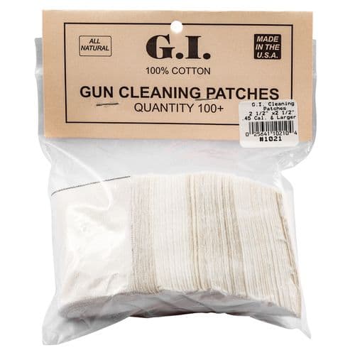 Southern Bloomer 1021 Cleaning Patches .45 Cal Cotton 100 PK Southern Bloomer 1021 Cleaning Patches .45 Cal Cotton 100 PK