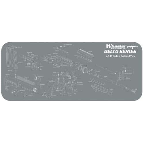 Wheeler 156824 AR-15 Maintenance Mat Delta AR-15 Maintenance Mat Delta Wheeler 156824 AR-15 Maintenance Mat Delta AR-15 Maintenance Mat Delta