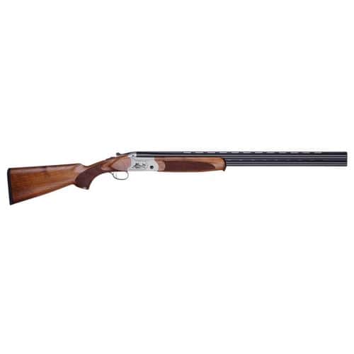 ATI ATIGKOF12SV Cavalry SV 12 Gauge 28" 2 3" Silver Engraved Wood Right Hand ATI ATIGKOF12SV Cavalry SV 12 Gauge 28" 2 3" Silver Engraved Wood Right Hand
