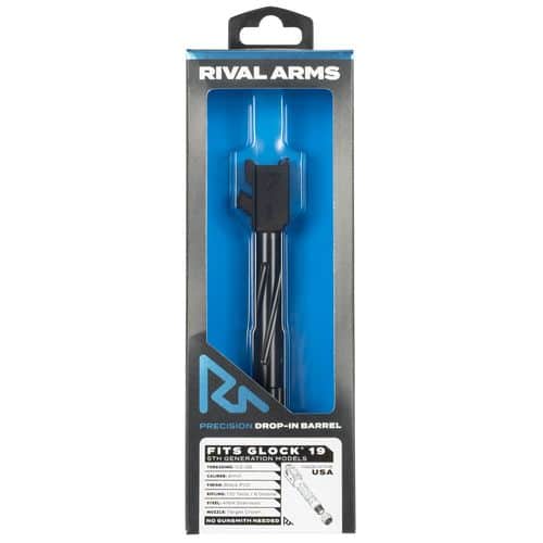 Rival Arms RA20G204A Threaded V1 compatible with Glock 19 Gen5 Black PVD Rival Arms RA20G204A Threaded V1 compatible with Glock 19 Gen5 Black PVD