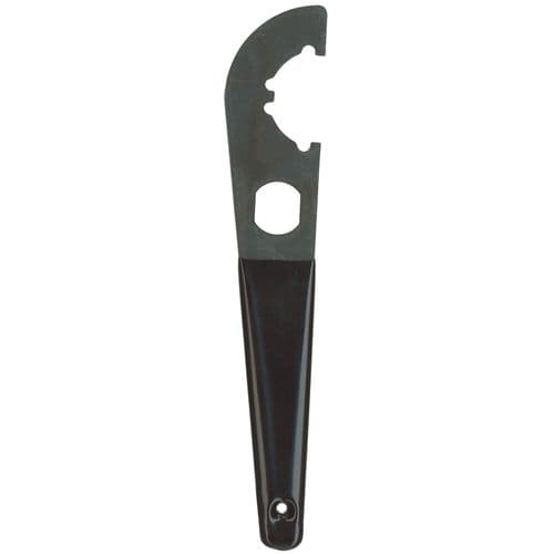 Outdoor Connection BTNW28197 M4 Buffer Tube Nut Wrench Steel with Rubber Black Handle Outdoor Connection BTNW28197 M4 Buffer Tube Nut Wrench Steel with Rubber Black Handle