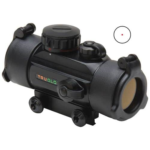 Truglo TG8030B Traditional 1x 30mm Obj 5 MOA Red Dot Black Matte CR2032 Lithium Truglo TG8030B Traditional 1x 30mm Obj 5 MOA Red Dot Black Matte CR2032 Lithium