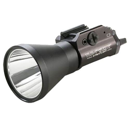 Streamlight 69227 TLR-1 Game Spotter Green C4 LED 150 Lumens CR123A Lithium Battery Black Anodized Aluminum Streamlight 69227 TLR-1 Game Spotter Green C4 LED 150 Lumens CR123A Lithium Battery Black Anodized Aluminum