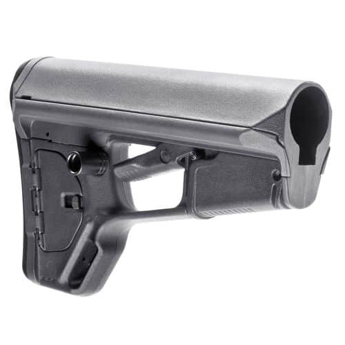 Magpul MAG378-GRY ACS-L Mil-Spec AR-15 Carbine Stock Reinforced Polymer Gray Magpul MAG378-GRY ACS-L Mil-Spec AR-15 Carbine Stock Reinforced Polymer Gray