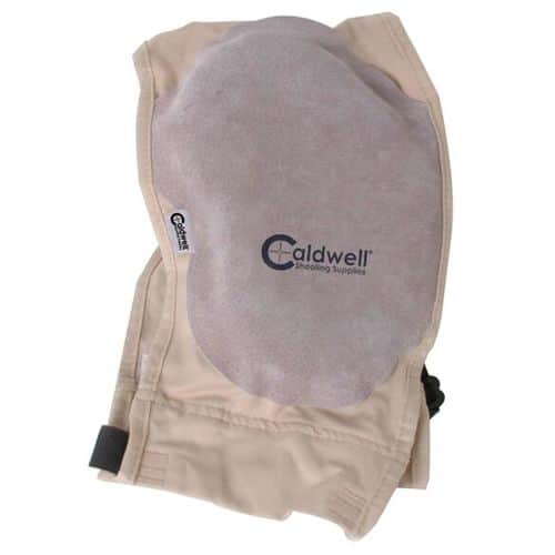 Caldwell 330110 Super Mag Plus Recoil Shield Tan Cloth w/Leather Pad Ambidextrous Caldwell 330110 Super Mag Plus Recoil Shield Tan Cloth w/Leather Pad Ambidextrous