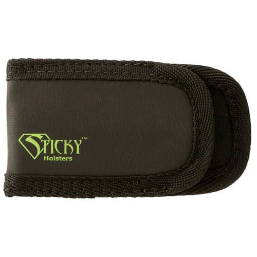 Sticky Holsters SMP Super Mag Pouch Single Latex Free Synthetic Rubber Black w/Green Logo Sticky Holsters SMP Super Mag Pouch Single Latex Free Synthetic Rubber Black w/Green Logo