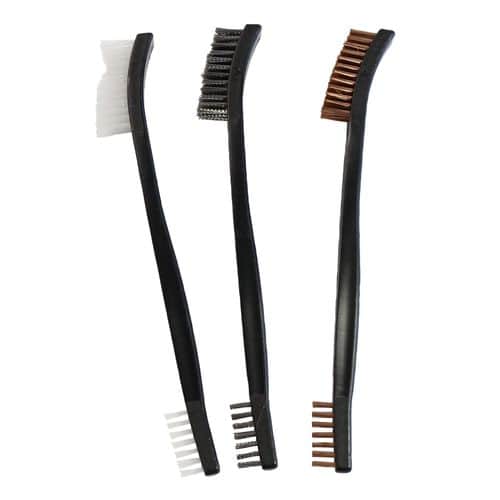 Birchwood Casey 41104 Cleaning Brushes Multi-Caliber Universal Steel,Brass,Nylon 3 Pack Birchwood Casey 41104 Cleaning Brushes Multi-Caliber Universal Steel,Brass,Nylon 3 Pack