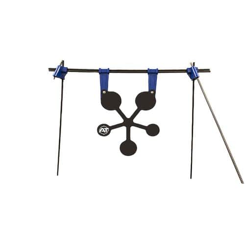 ACTION TARGET INC AT-132 PT Multi Star Gong Kit AR500 Steel Multi Star Gong Black/White ACTION TARGET INC AT-132 PT Multi Star Gong Kit AR500 Steel Multi Star Gong Black/White