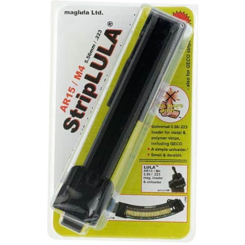 Maglula SL50B StripLULA Loader 223 Remington/5.56 NATO 10 rd AR-15 Polymer Black Finish Maglula SL50B StripLULA Loader 223 Remington/5.56 NATO 10 rd AR-15 Polymer Black Finish