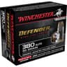 Winchester Ammo S380PDB Defender  380 ACP 95 gr Bonded Jacket Hollow Point 20 Bx/ 10 Cs Winchester Ammo S380PDB Defender  380 ACP 95 gr Bonded Jacket Hollow Point 20 Bx/ 10 Cs
