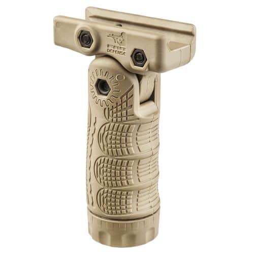 FAB DEFENSE FX-TFLT T-FL 7-Position Vertical Foregrip Polymer Flat Dark Earth FAB DEFENSE FX-TFLT T-FL 7-Position Vertical Foregrip Polymer Flat Dark Earth