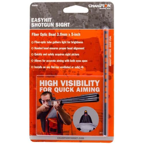 Champion Targets 45846 Easy Hit Shotgun Sight Orange Blk Champion Targets 45846 Easy Hit Shotgun Sight Orange Blk
