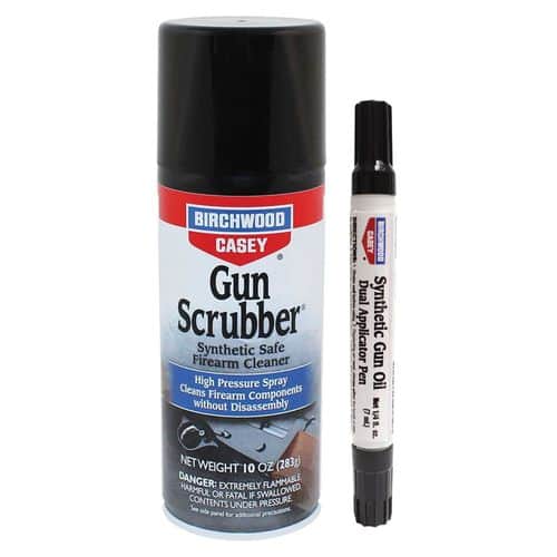 Birchwood Casey 33321 Gun Scrubber Synthetic Firearm Cleaner 10 oz/.25 oz Aerosol/Pen Birchwood Casey 33321 Gun Scrubber Synthetic Firearm Cleaner 10 oz/.25 oz Aerosol/Pen