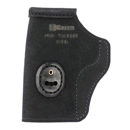 Galco TUC858B Tuck-N-Go 2.0 IWB Black Leather UniClip/Stealth Clip Fits S&W M&P Shield EZ Ambidextrous Galco TUC858B Tuck-N-Go 2.0 IWB Black Leather UniClip/Stealth Clip Fits S&W M&P Shield EZ Ambidextrous