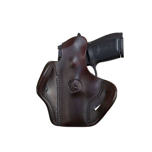 1791 Gunleather ORBH24SSBRR BH2.4S Optic Ready OWB Size 2.4S Signature Brown Leather Belt Slide Fits FN 509/HK VP9SK Right Hand 1791 Gunleather ORBH24SSBRR BH2.4S Optic Ready OWB Size 2.4S Signature Brown Leather Belt Slide Fits FN 509/HK VP9SK Right Hand