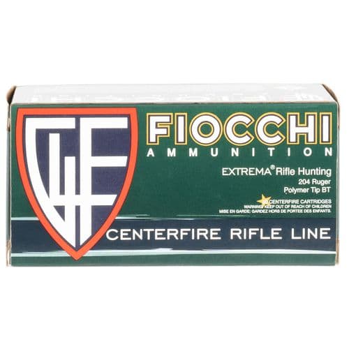 Fiocchi 204HVA Extrema 204 Ruger 32 gr V-Max Polymer Tip 50 Bx/ 20 Cs Fiocchi 204HVA Extrema 204 Ruger 32 gr V-Max Polymer Tip 50 Bx/ 20 Cs