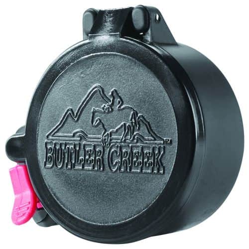 Butler Creek 30025 Flip-Open Scope Cover Objective Lens 30.00mm Slip On Polymer Black Butler Creek 30025 Flip-Open Scope Cover Objective Lens 30.00mm Slip On Polymer Black