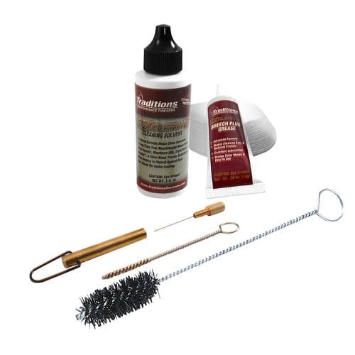 Traditions A3831 Breech Plug Cleaning Kit .50 Cal Cleaner/Brushes/Patches 6pc Traditions A3831 Breech Plug Cleaning Kit .50 Cal Cleaner/Brushes/Patches 6pc