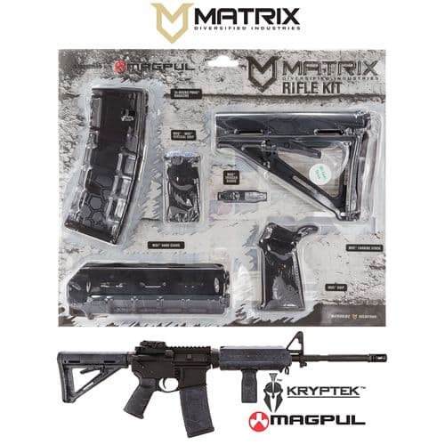 MDI MAGMIL37-TY Kryptek Typhon Magpul MOE Kit Poly AR-15 MDI MAGMIL37-TY Kryptek Typhon Magpul MOE Kit Poly AR-15