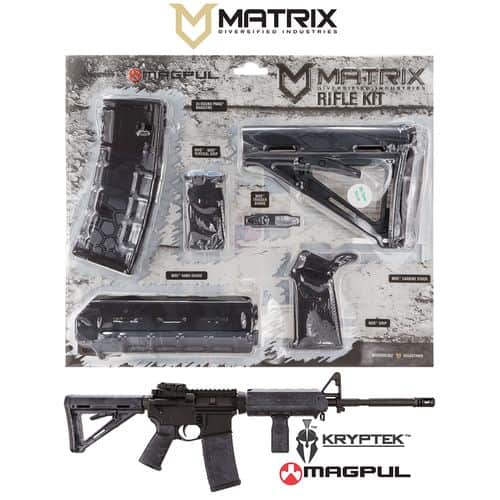 MDI MAGMIL37-TY Kryptek Typhon Magpul MOE Kit Poly AR-15 MDI MAGMIL37-TY Kryptek Typhon Magpul MOE Kit Poly AR-15