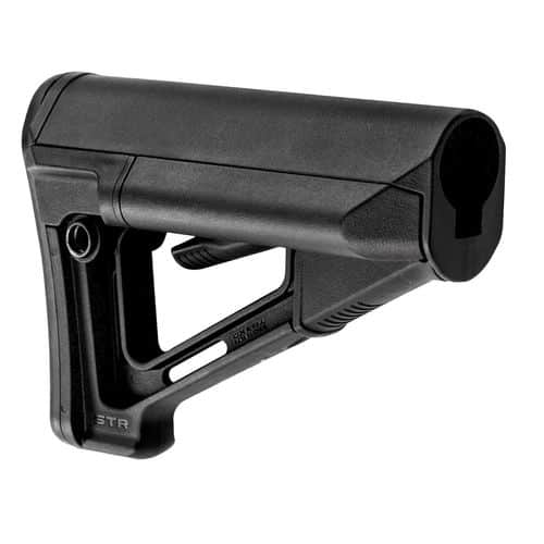 Magpul MAG470-BLK STR Mil-Spec AR-15/M16/M4 Black Polymer Stock Magpul MAG470-BLK STR Mil-Spec AR-15/M16/M4 Black Polymer Stock