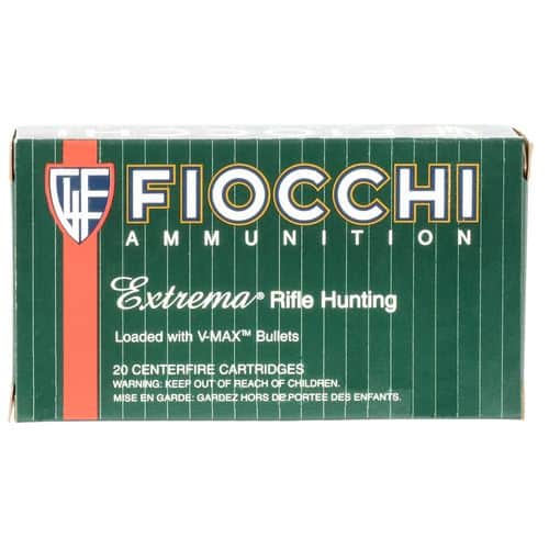 Fiocchi 22250HVB Extrema 22-250 Rem 40 gr V-Max Polymer Tip 20 Bx/ 10 Cs Fiocchi 22250HVB Extrema 22-250 Rem 40 gr V-Max Polymer Tip 20 Bx/ 10 Cs